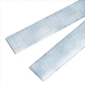 VELCRO ADH. 2,5M. MACHO/ HEMBRA BCO