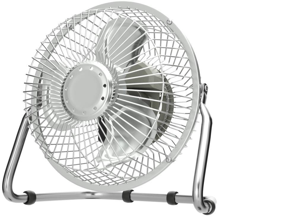VENTILADOR MESA METAL 6   15CM.  KNV-101