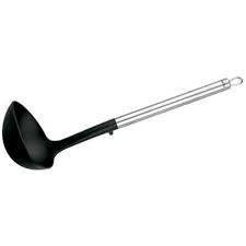 CUCHARON INOX-NYLON MAROÑO  2083