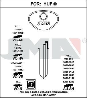 VOHV JMA COMPATIBLE PLAST NEGRO