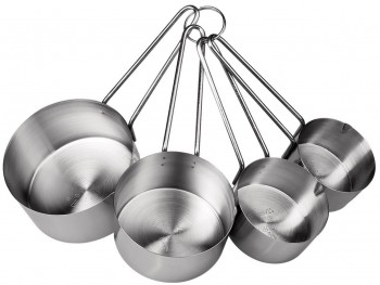 CACILLOS MEDIDORES INOX. PACK DE 4 US.  2109