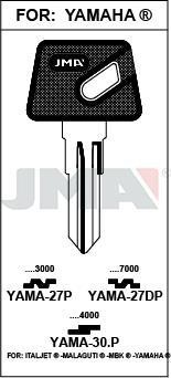 YAMA- 27P JMA ACERO PLAST NEGRO