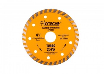 (AGOTADO) HOTECHE DISCO DIAMANTE TURBO 115MM. 570303
